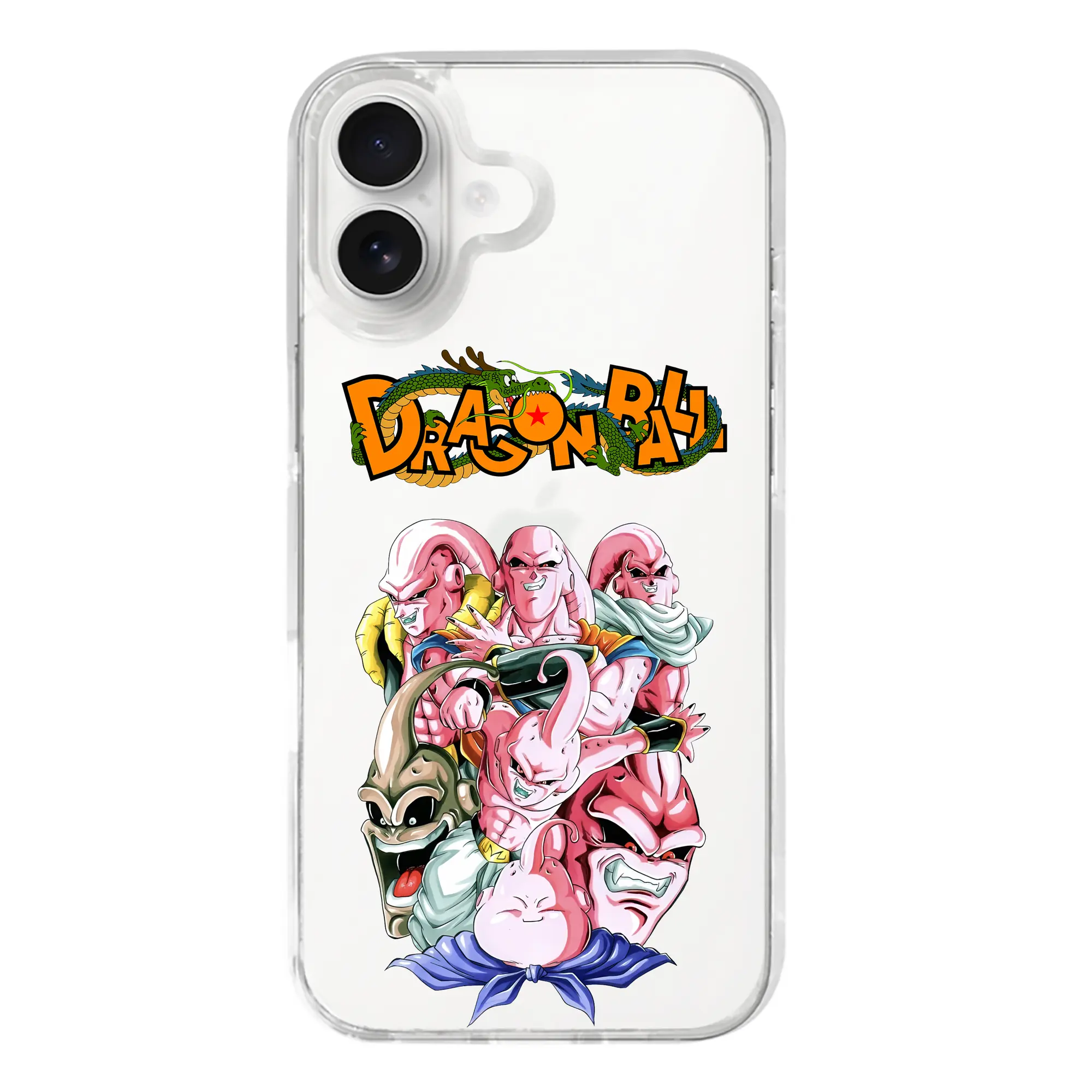 ドラゴンボール グッズ まじん ブウ - iPhone 17シリーズ 透明スマホケース – 薄型・耐衝撃・精密フィット保護カバー